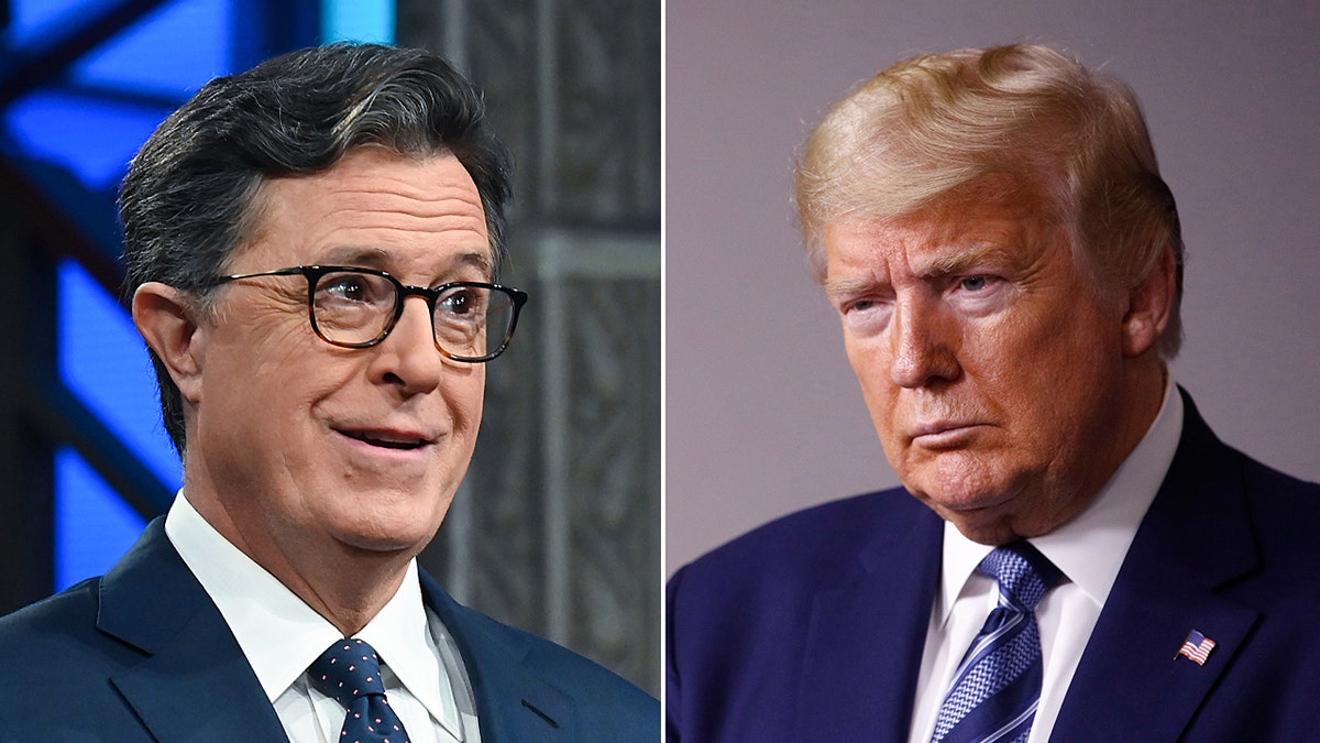 Colbert and Trump