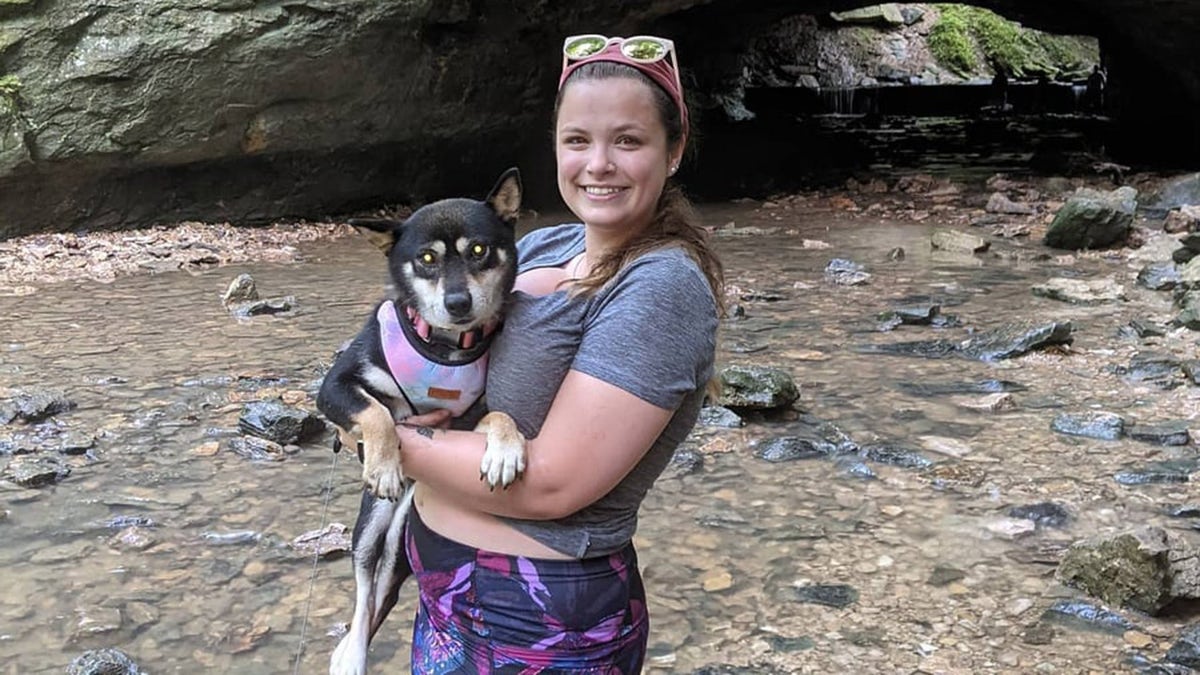 Hope Ervin, 21, from Galesburg, Illinois, told FOX News that she and her boyfriend adopted Sylvie, a Shiba Inu, in July.