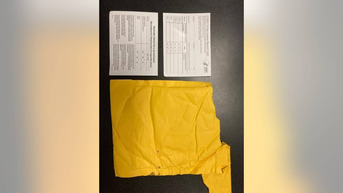 U.S. Customs and Border Protection officers said last week that they seized "51 low quality, counterfeit COVID-19 vaccination cards" that were en route to New Orleans from China. 