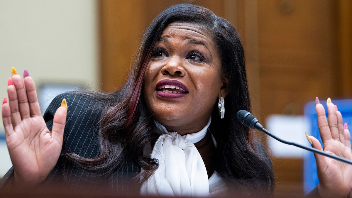 Rep. Cori Bush, D-Mo., testifies during the House Oversight and Reform Committee hearing titled Birthing While Black: Examining Americas Black Maternal Health Crisis, in Rayburn Building on Thursday, May 6, 2021. (Photo By Tom Williams/CQ-Roll Call, Inc via Getty Images)