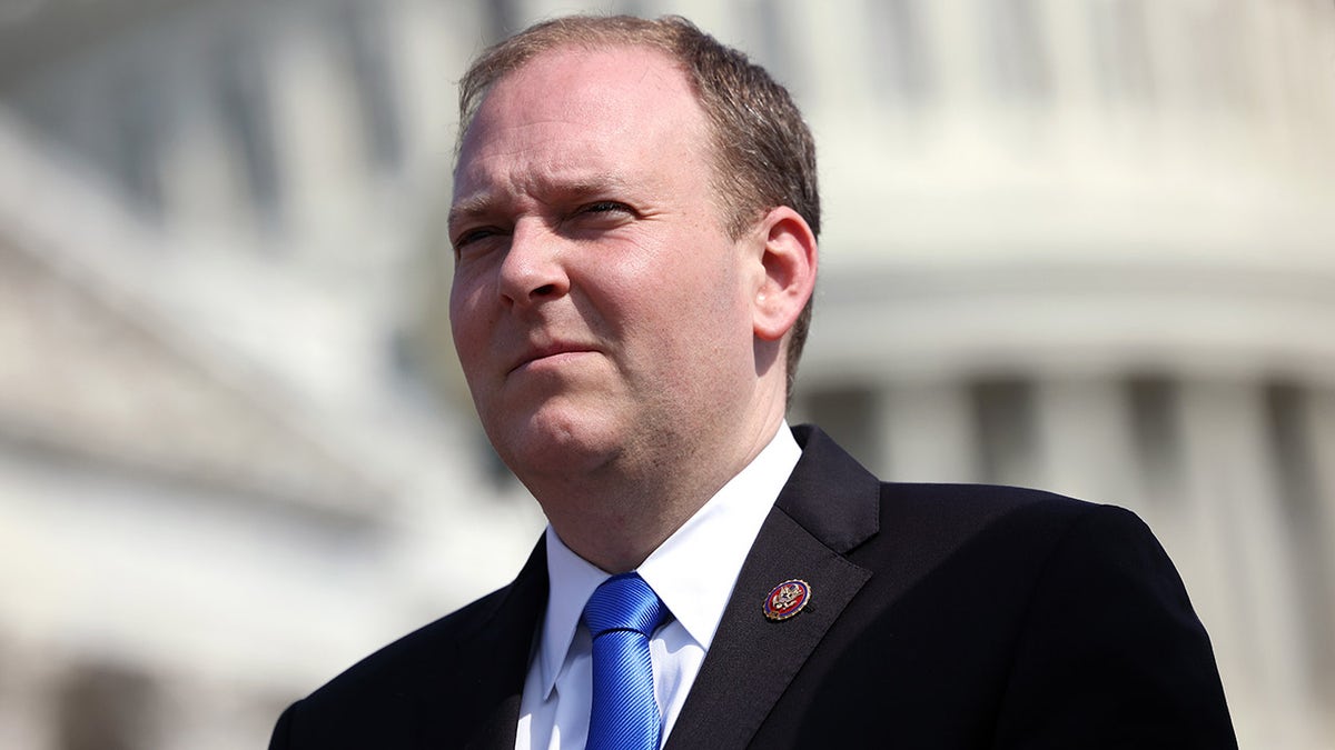 Rep. Lee Zeldin, R-N.Y., attends a press conference on the conflict between Israel and the Palestinians on May 20, 2021, in Washington.