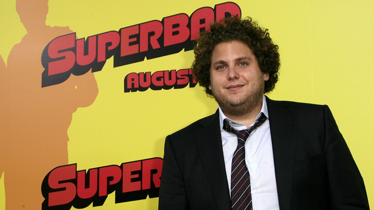 Jonah Hill at the premiere of "Superbad"