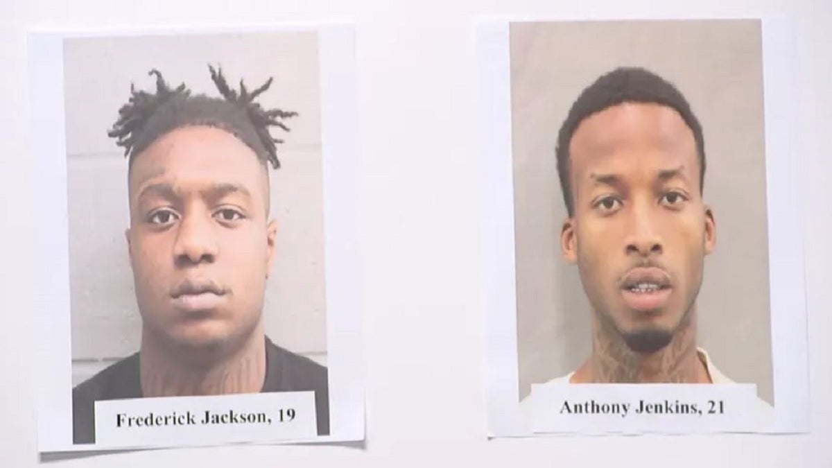 Anthony Jenkins, 21, and Frederick Jackson, 19, face capital murder charges for the death of an off-duty New Orleans police detective. 