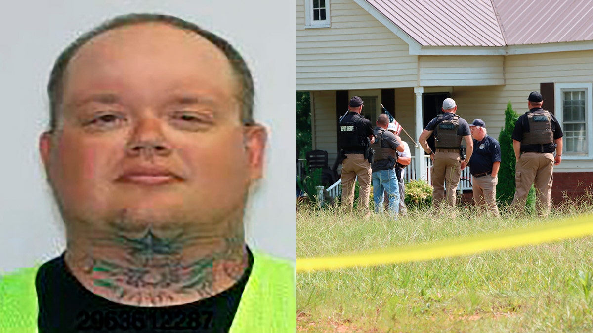 Jeffery David Powell, 36, was captured this week in Florida after authorities said he allegedly killed three people at a home in South Carolina