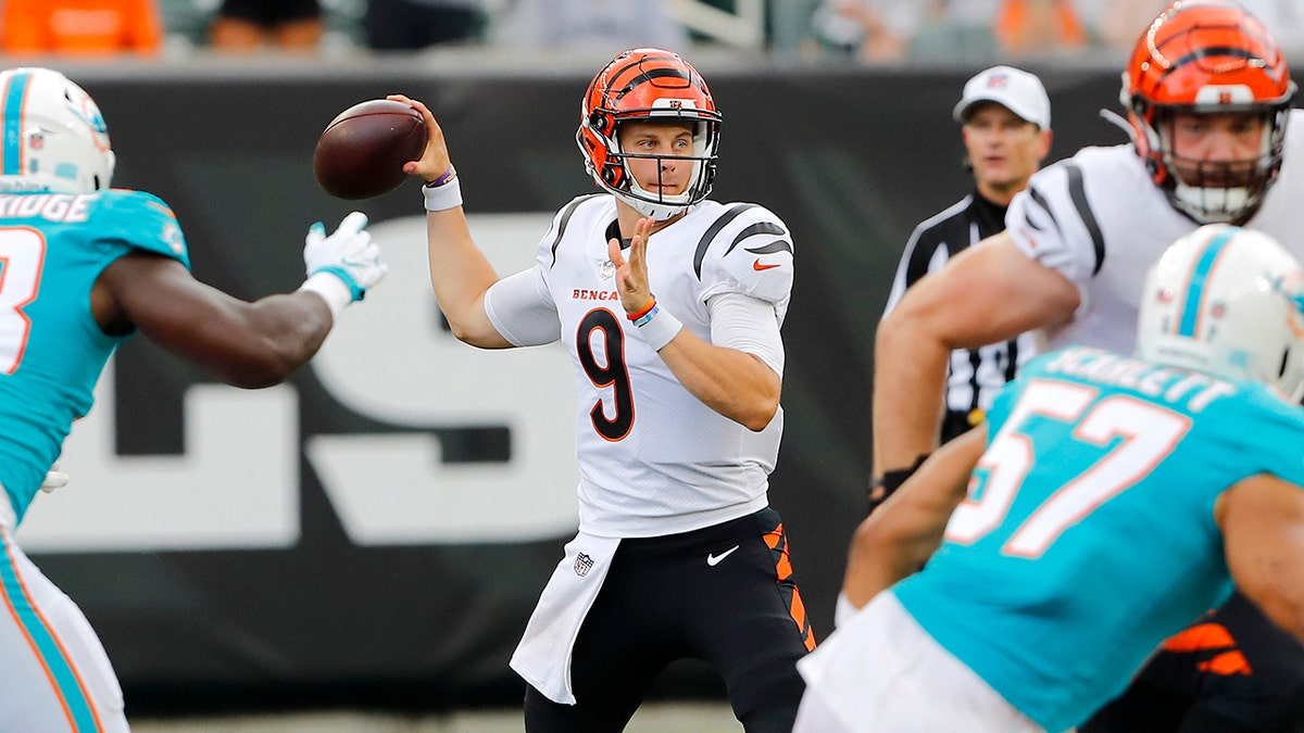 Burrow returns for Bengals as Dolphins rally for win National News - Bally  Sports