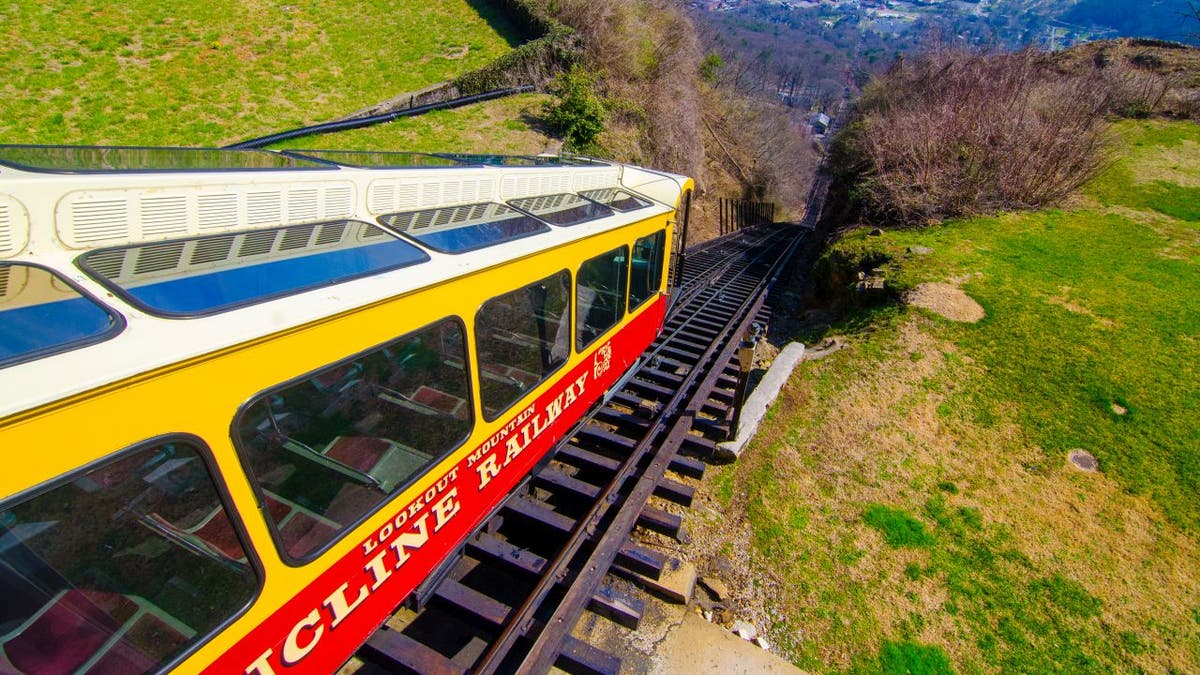The Incline Railway, a sightseeing railroad system that dates back to 1895.