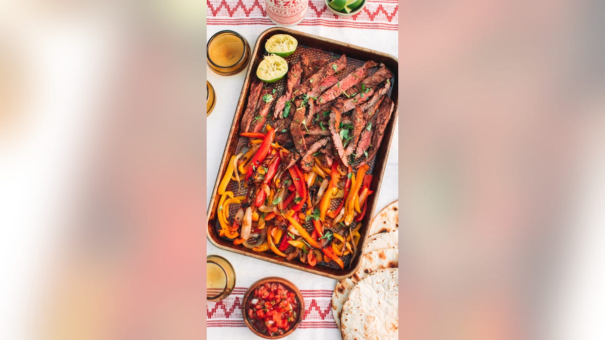 Chipotle Mezcal Steak Fajitas