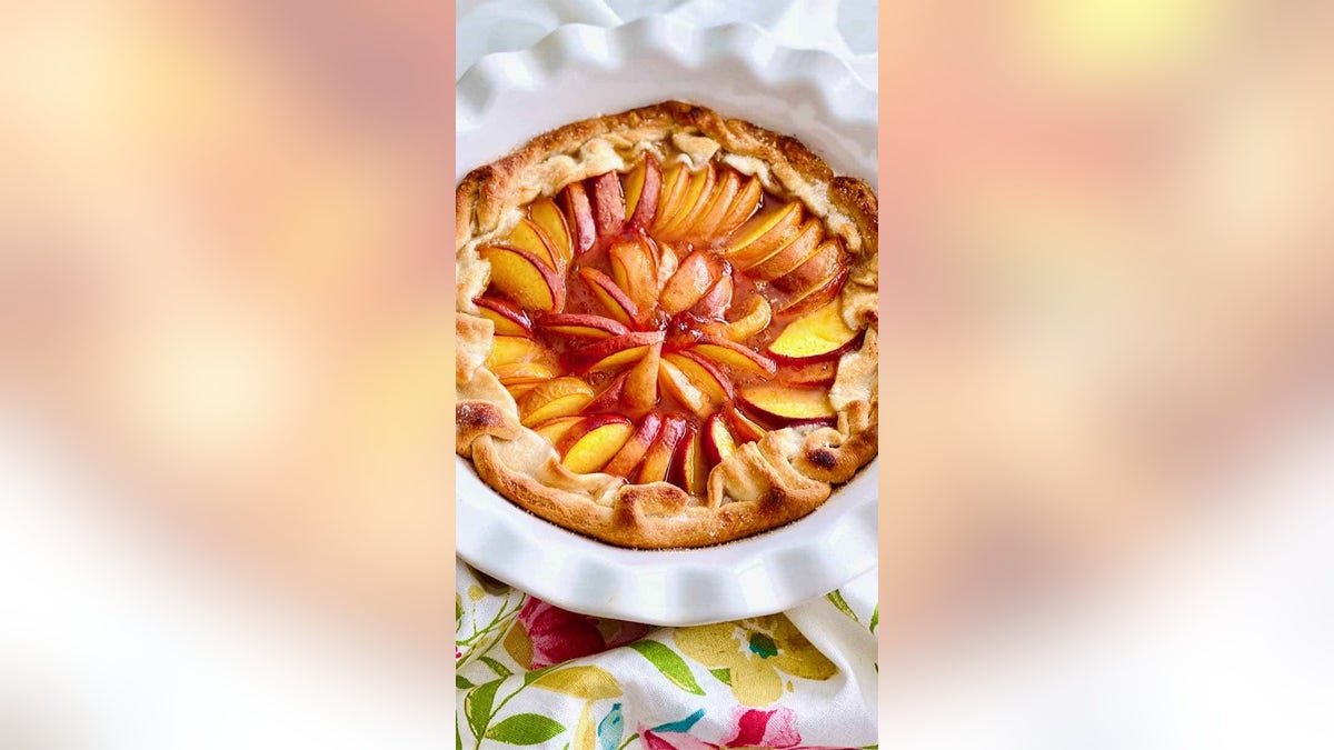 Ahead of National Peach Pie Day on Aug. 24, Debi Morgan of Quiche My Grits shared her ‘3-Ingredient Peach Pie’ with FOX News.