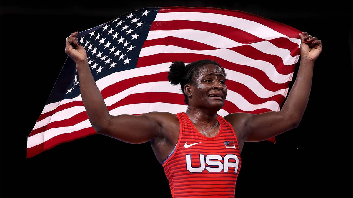 Going into her final match against Blessing Oborududu of Nigeria, Tamyra Mensah-Stock said the only thing on her mind was to just "wrestle smart."