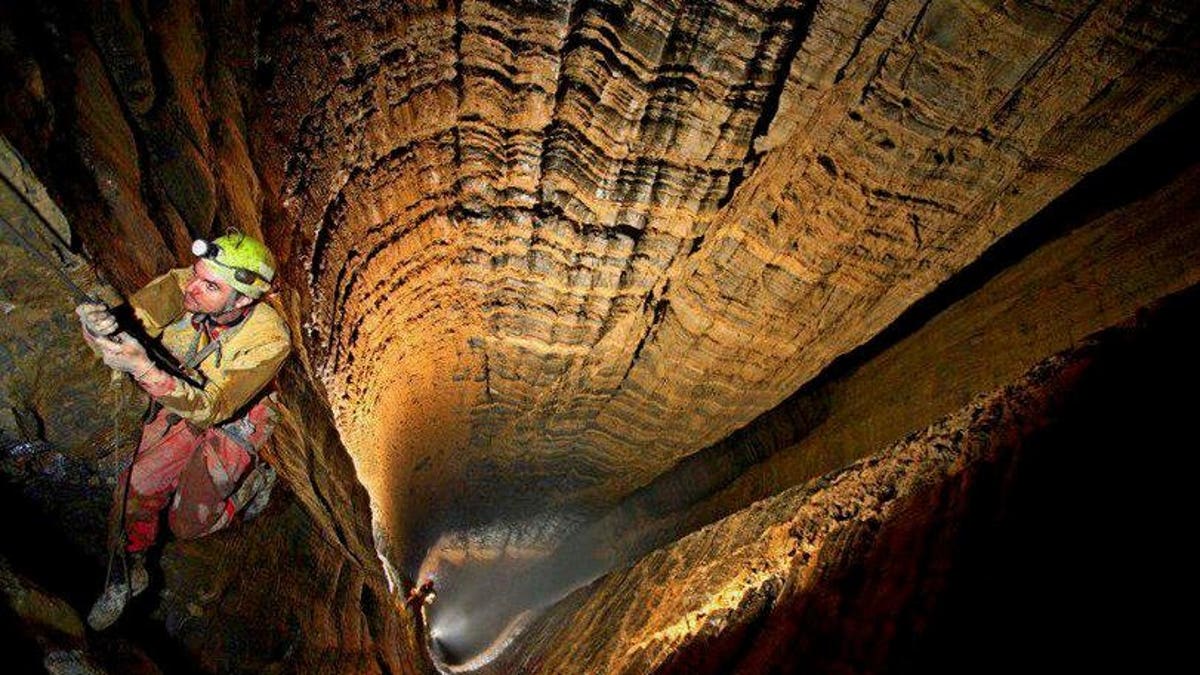 The left's constant fight against modern technology could put humans back into caves. FILE: Veryovkina Cave, the world's deepest known cave, is 2,212 meters deep. It is located in the Gagra district of Georgia's Autonomous Republic of Abkhazia.