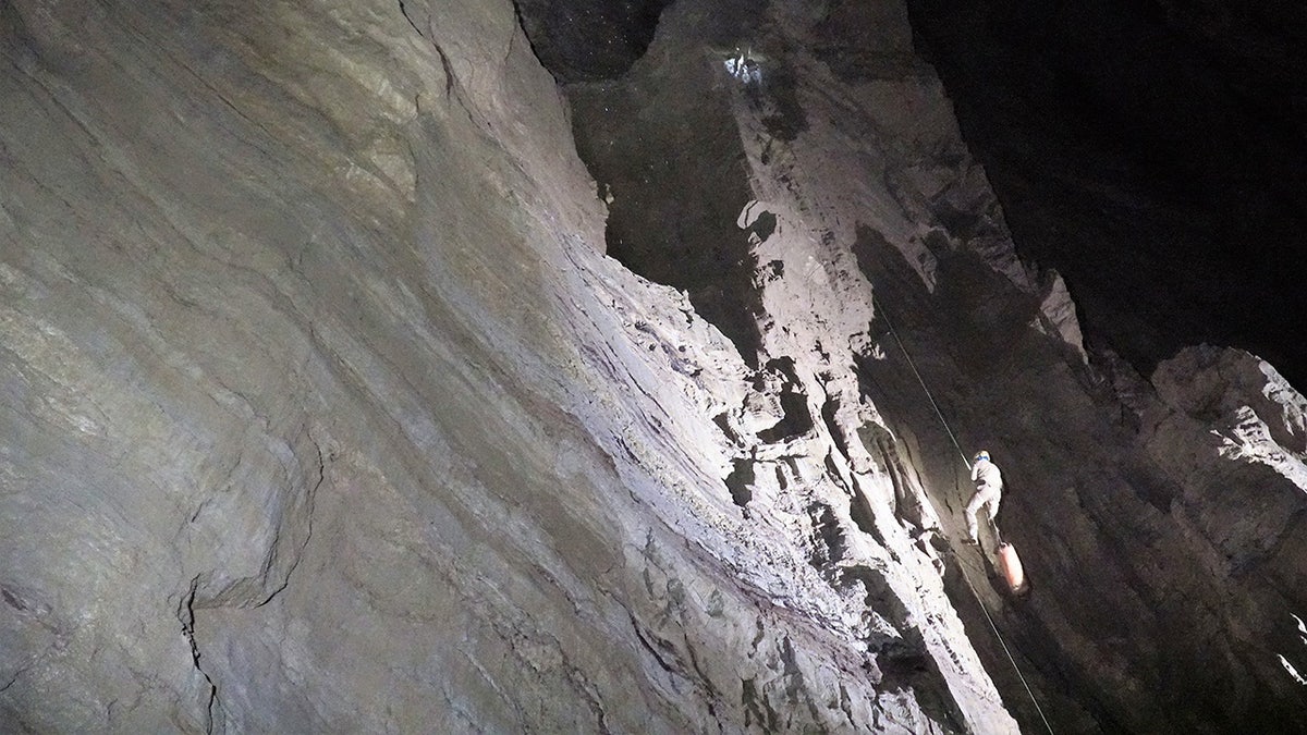 The Veryovkina Cave sits in Abkhazia, a state in the South Caucasus to which both Russia and Georgia claim ownership.