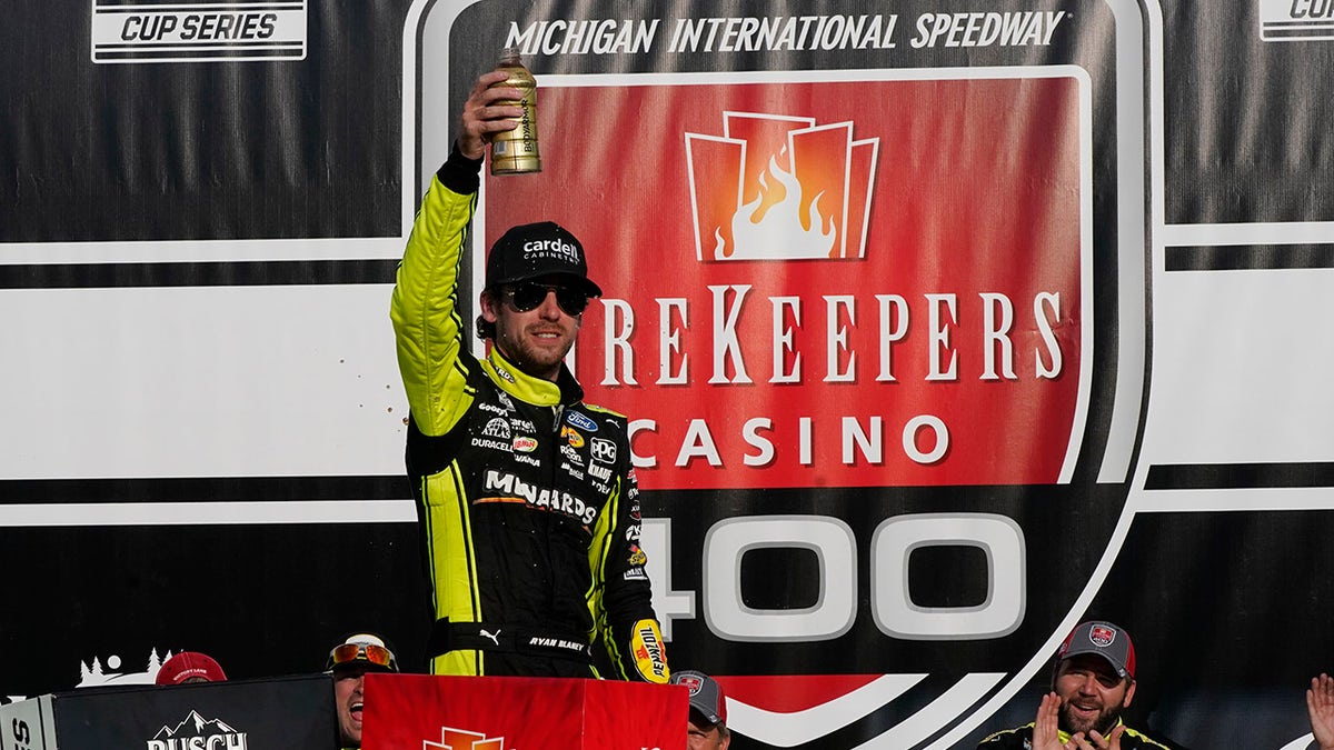 Ryan Blaney's NASCAR Cup Series win at Michigan International Speedway was his second of the season.