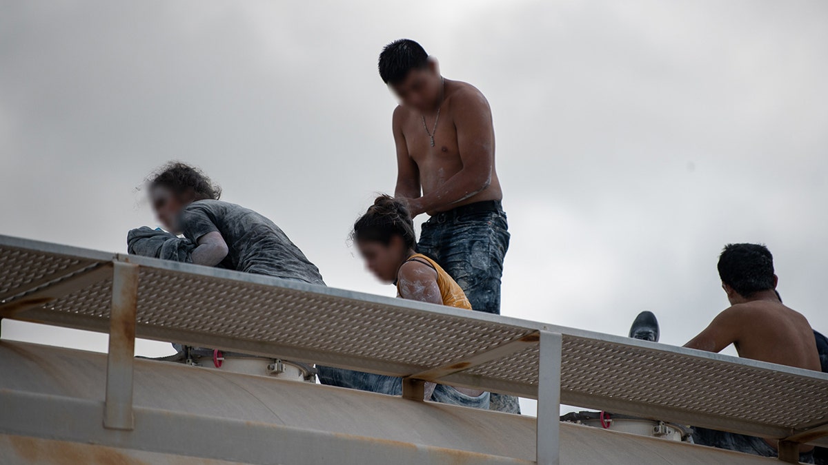 Border Patrol agents in Texas rescued dozens of illegal immigrants hiding in railcars in two separate smuggling attempts this week, finding some migrants covered in a