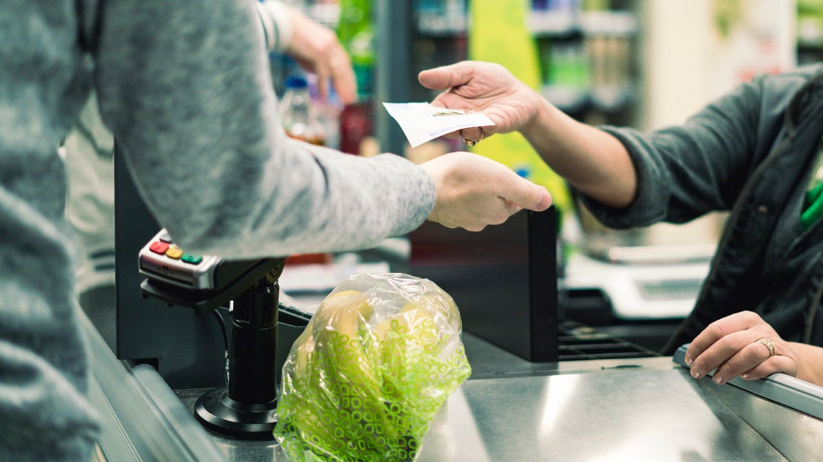 grocery store checkout