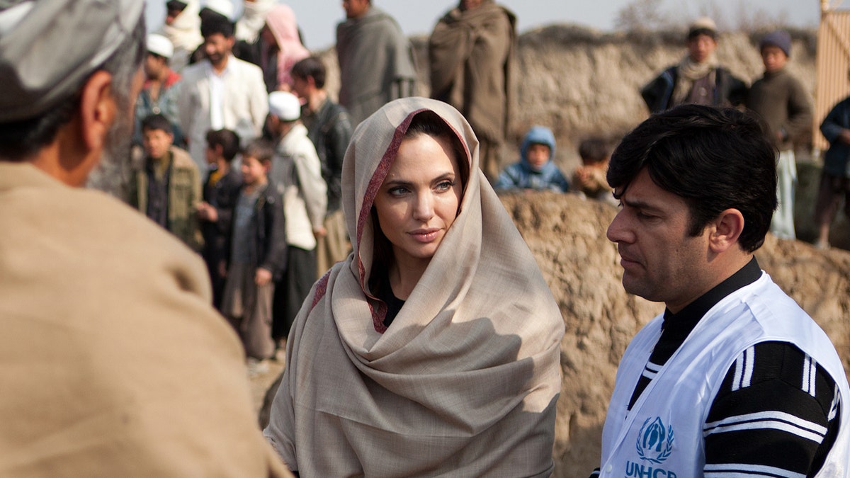 A photo of Angelina Jolie