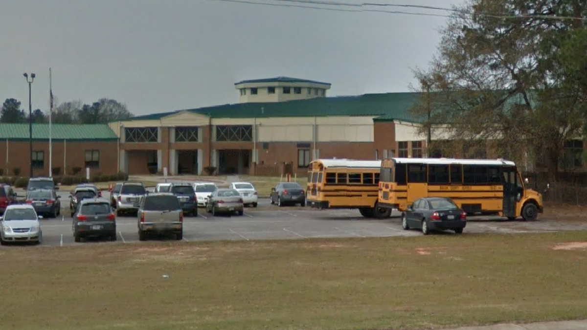 Macon County High School in Montezuma, Ga., shown here, is among those in Georgia that have transitioned back to remote learning. (Google Maps)
