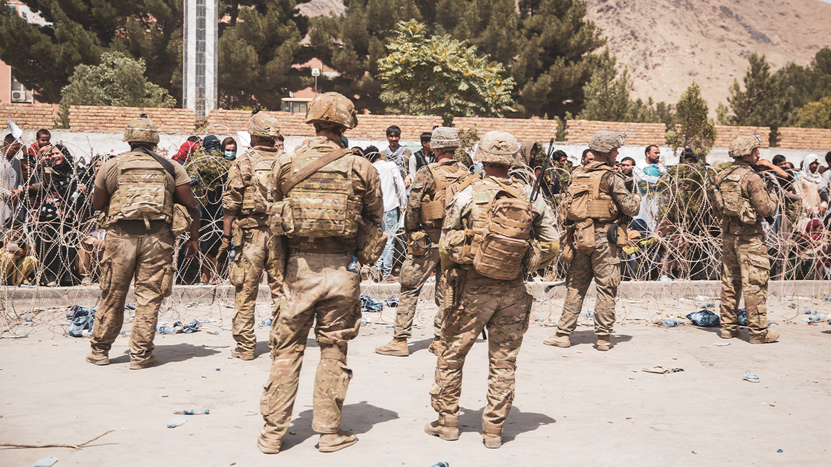 U.S. Soldiers and Marines.