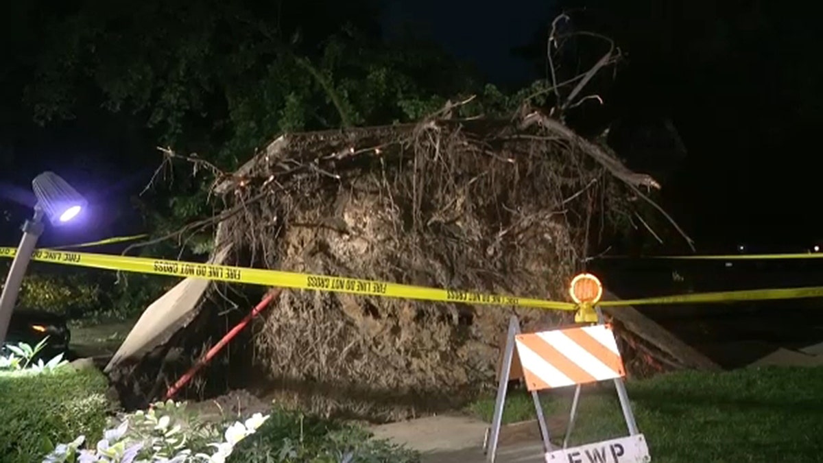 More than 180,000 customers were without power following severe thunderstorms that passed through much of northern Illinois on Tuesday.