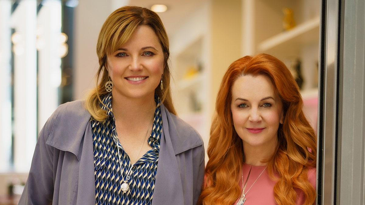 Lucy Lawless (L) and Renee O'Connor (R) filmed "Xena" together for six seasons. 