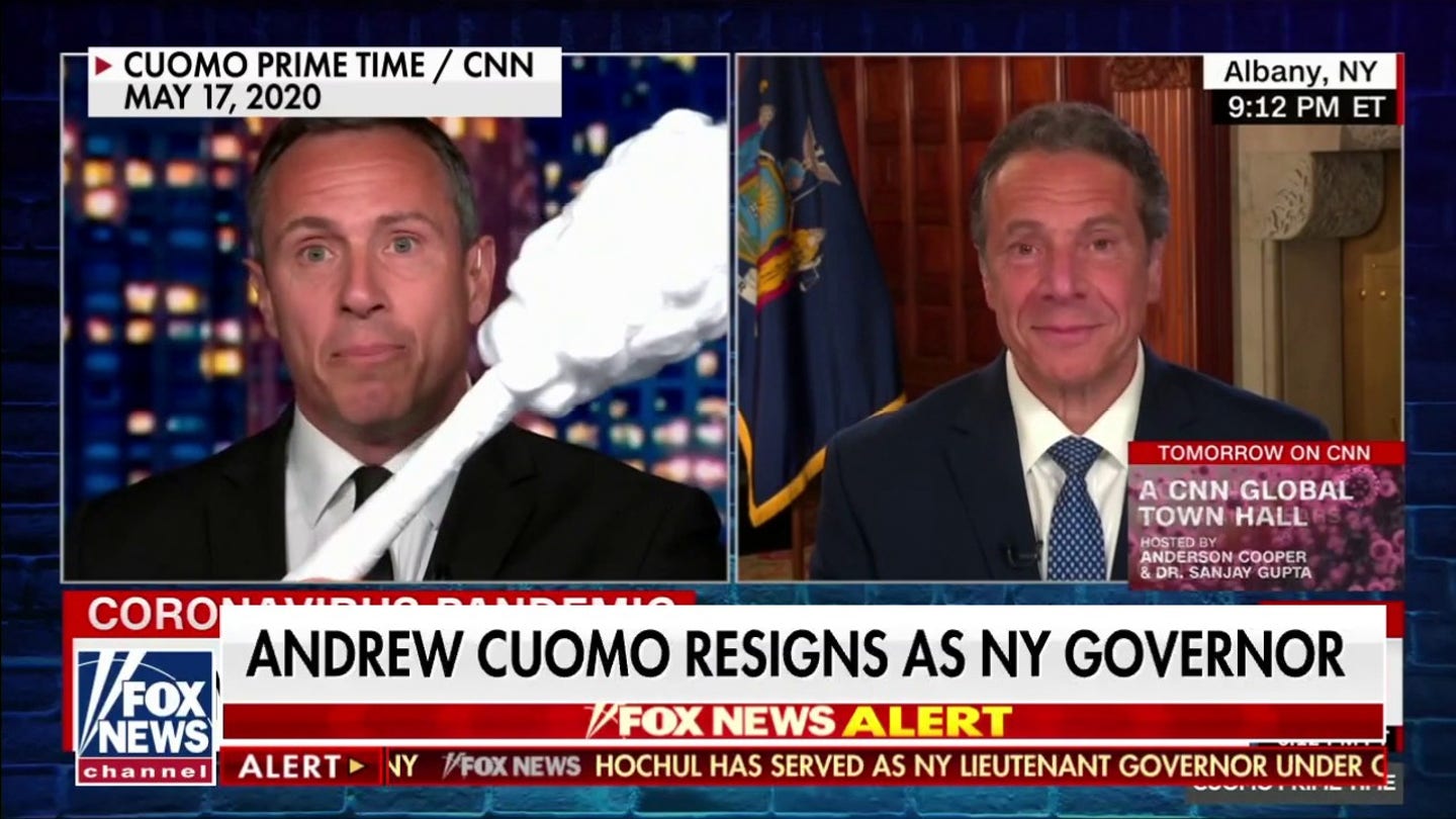 Chris Cuomo Admits to Voting for Brother Andrew Cuomo for President Despite Not Running