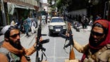 Taliban fighters patrol Kabul, Afghanistan, Thursday, Aug. 19, 2021. The Taliban celebrated Afghanistan's Independence Day on Thursday by declaring they beat the United States, but challenges to their rule ranging from running a country severely short on cash and bureaucrats to potentially facing an armed opposition began to emerge. (AP Photo/Rahmat Gul)