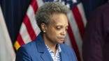 Chicago Mayor Lori Lightfoot speaks alongside Gov. J.B. Pritzker at the Thompson Center in Chicago on May 31, 2020. (Brian Cassella/Chicago Tribune/Tribune News Service via Getty Images)