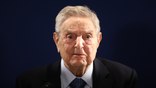 George Soros, billionaire and founder of Soros Fund Management LLC, pauses while speaking at an event on day three of the World Economic Forum (WEF) in Davos, Switzerland, on Thursday, Jan. 23, 2020. World leaders, influential executives, bankers and policy makers attend the 50th annual meeting of the World Economic Forum in Davos from Jan. 21 - 24. Photographer: Simon Dawson/Bloomberg via Getty Images.