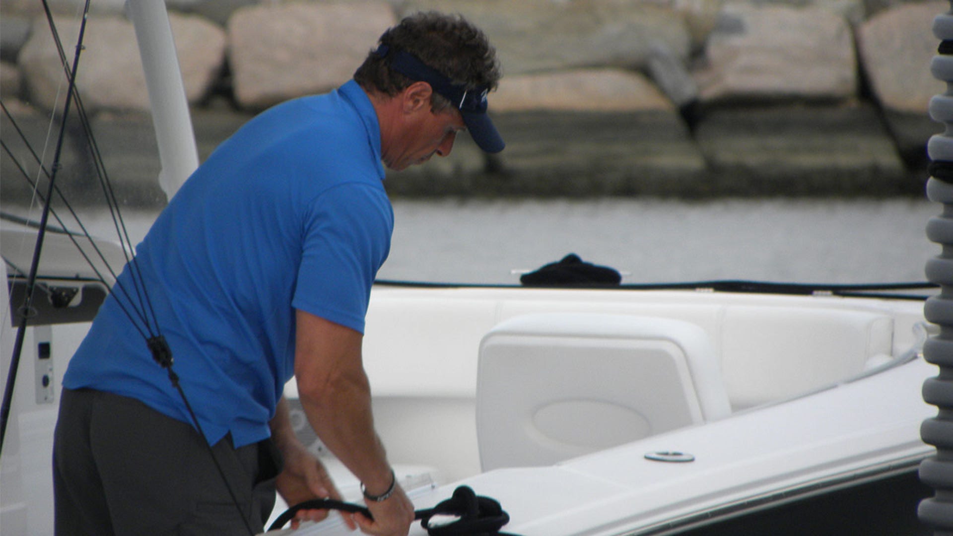 CNN's Chris Cuomo at ritzy Hamptons dock amid brother's resignation scandal