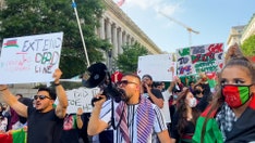 'Don't trust the Taliban,' hundreds gather outside White House