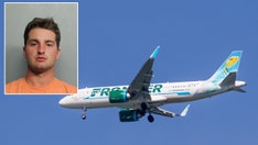 Frontier Airlines passenger seen taped to seat after allegedly targeting flight attendants