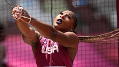 Gwen Berry raises fist before Olympics hammer throw, blasts IOC over Raven Saunders probe