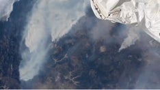 California wildfire smoke can be seen from space: Watch the video