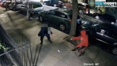 NYC man robbed at gunpoint in Manhattan and shot on sidewalk, shocking video shows