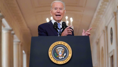 Defiant Biden takes 'responsibility' for decision to withdraw troops from Afghanistan, touts mission success