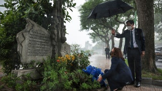 Kamala Harris visits John McCain monument in Vietnam, 3 years after his death