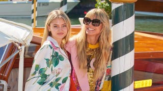 Heidi Klum's daughter Leni is a spitting image of model as they are spotted out and about