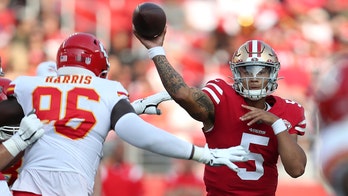 Lance throws long TD pass before 49ers lose to Chiefs 19-16