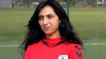 Afghanistan's female footballers make tearful calls for help