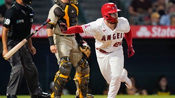 Upton, Ohtani hit milestones in Angels' 10-2 rout of Padres