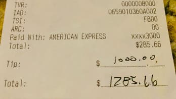 Restaurant praises customer who left $1,000 tip for kitchen staff: 'Long, hard summer'