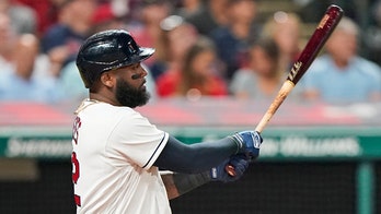 Reyes homers, drives in 5 runs, Indians rout Angels 9-1