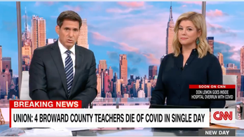 CNN accused of 'fear porn' for hyping story of Broward County teachers dead from COVID without key context