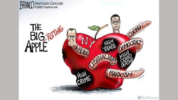 Political cartoon of the day: Worms crawl in, worms crawl out