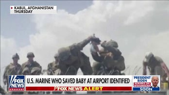 US Marine who saved baby at Kabul airport identified
