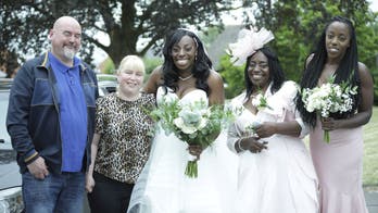Bride hitchhikes to her own wedding after car breaks down