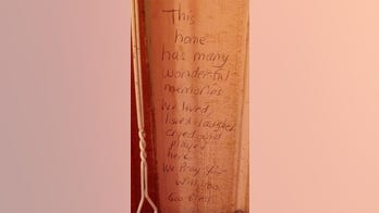 New homeowners find the most heartfelt message written on wall by family before them