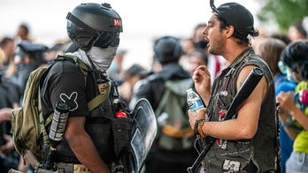 Portland police don't intervene as Antifa, Proud Boys battle in streets