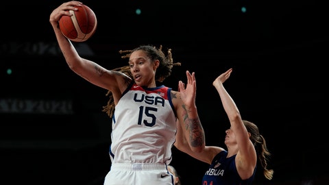 Griner leads US to gold medal game with 79-59 win vs Serbia
