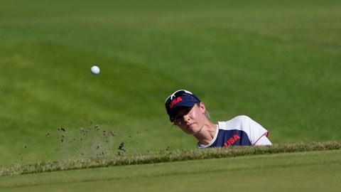 Korda flirts with 59 to build 4-shot Olympic lead