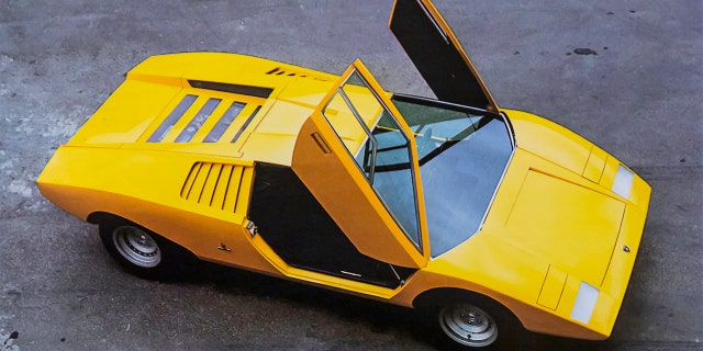 The Lamborghini Countach made its debut as a concept vehicle in 1971.